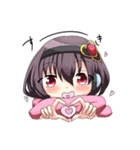 マフラーと女の子（個別スタンプ：25）