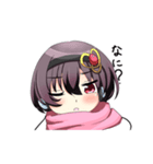 マフラーと女の子（個別スタンプ：29）