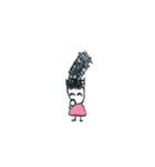 ライスヘッドの女の子（個別スタンプ：5）
