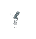 ライスヘッドの女の子（個別スタンプ：12）