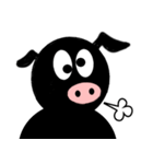 Black Pig "Boofy"（個別スタンプ：3）