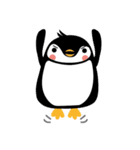 Cute penguin family（個別スタンプ：4）