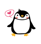 Cute penguin family（個別スタンプ：6）