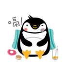 Cute penguin family（個別スタンプ：13）