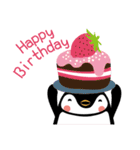 Cute penguin family（個別スタンプ：21）