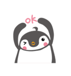 Cute penguin family（個別スタンプ：33）