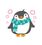 Cute penguin family（個別スタンプ：35）