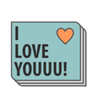 LOVE MEMO（個別スタンプ：1）