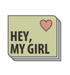 LOVE MEMO（個別スタンプ：12）