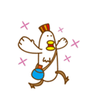 Chicken the simple life（個別スタンプ：14）