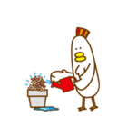 Chicken the simple life（個別スタンプ：17）