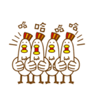 Chicken the simple life（個別スタンプ：19）