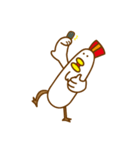 Chicken the simple life（個別スタンプ：23）