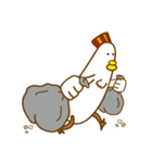 Chicken the simple life（個別スタンプ：34）