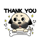 KUMA the Pug: Life（個別スタンプ：3）