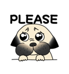 KUMA the Pug: Life（個別スタンプ：4）