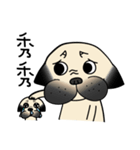 KUMA the Pug: Life（個別スタンプ：17）
