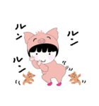 着ぐるみあかりちゃん（個別スタンプ：8）