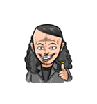 Mabbit - The Ordinary Long Haired Guy（個別スタンプ：4）