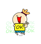 That's all right to make a sentence（個別スタンプ：15）