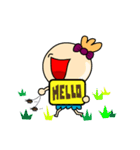 That's all right to make a sentence（個別スタンプ：18）