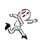 ゆるゆる頑張るOLさんとねこ（個別スタンプ：2）