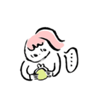 ゆるゆる頑張るOLさんとねこ（個別スタンプ：8）