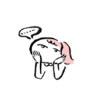 ゆるゆる頑張るOLさんとねこ（個別スタンプ：15）