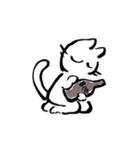 ゆるゆる頑張るOLさんとねこ（個別スタンプ：21）