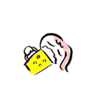 ゆるゆる頑張るOLさんとねこ（個別スタンプ：22）