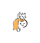 ゆるゆる頑張るOLさんとねこ（個別スタンプ：30）