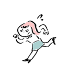 ゆるゆる頑張るOLさんとねこ（個別スタンプ：32）