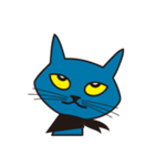 Rock Blue Cat - only expression, no text（個別スタンプ：21）