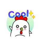 ベスコッコ＆ひよこっこ English（個別スタンプ：7）