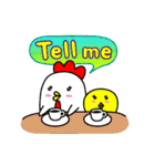 ベスコッコ＆ひよこっこ English（個別スタンプ：17）