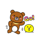 ベスコッコ＆ひよこっこ English（個別スタンプ：34）