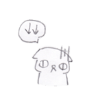 へんなねこの生活（個別スタンプ：3）