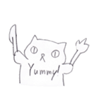 へんなねこの生活（個別スタンプ：28）