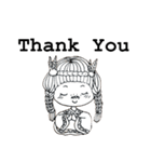 She is Girl（個別スタンプ：2）