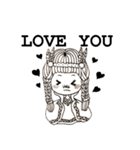 She is Girl（個別スタンプ：8）