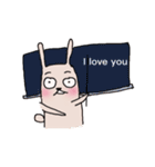 rabbit+duck（個別スタンプ：14）