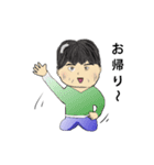 チョコ好きのおじさん（個別スタンプ：2）
