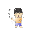 チョコ好きのおじさん（個別スタンプ：6）