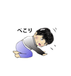 チョコ好きのおじさん（個別スタンプ：10）