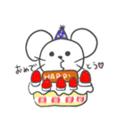 ぽけーっとしたネズミ2（個別スタンプ：32）