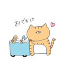 クロとポーさん（個別スタンプ：1）