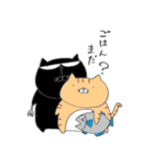 クロとポーさん（個別スタンプ：5）