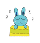 Blue Rabbit family（個別スタンプ：25）