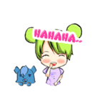 Blue and Lily（個別スタンプ：16）