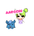 Blue and Lily（個別スタンプ：23）
